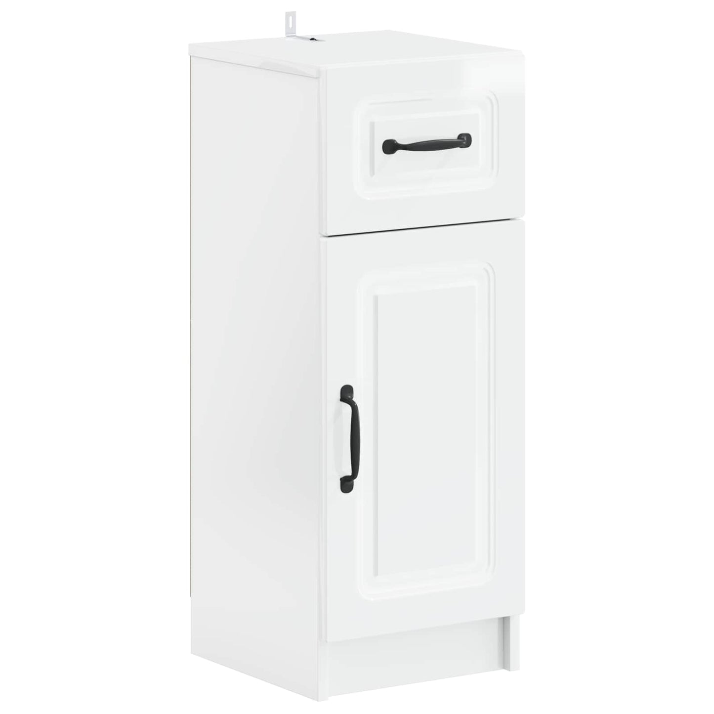 Badkamer Opbergkast UTRECHT Hoogglans Wit 30 x 31 x 77 cm