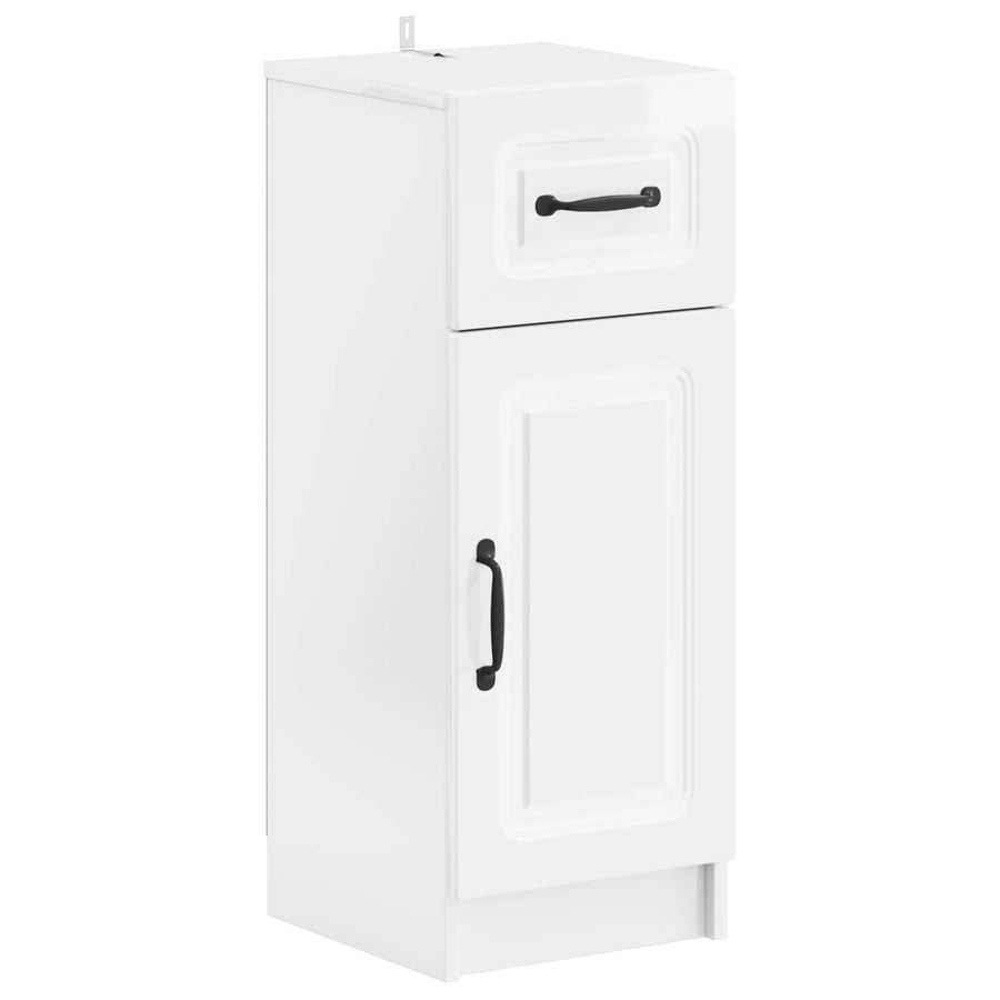 Badkamer Opbergkast UTRECHT Hoogglans Wit 30 x 31 x 77 cm