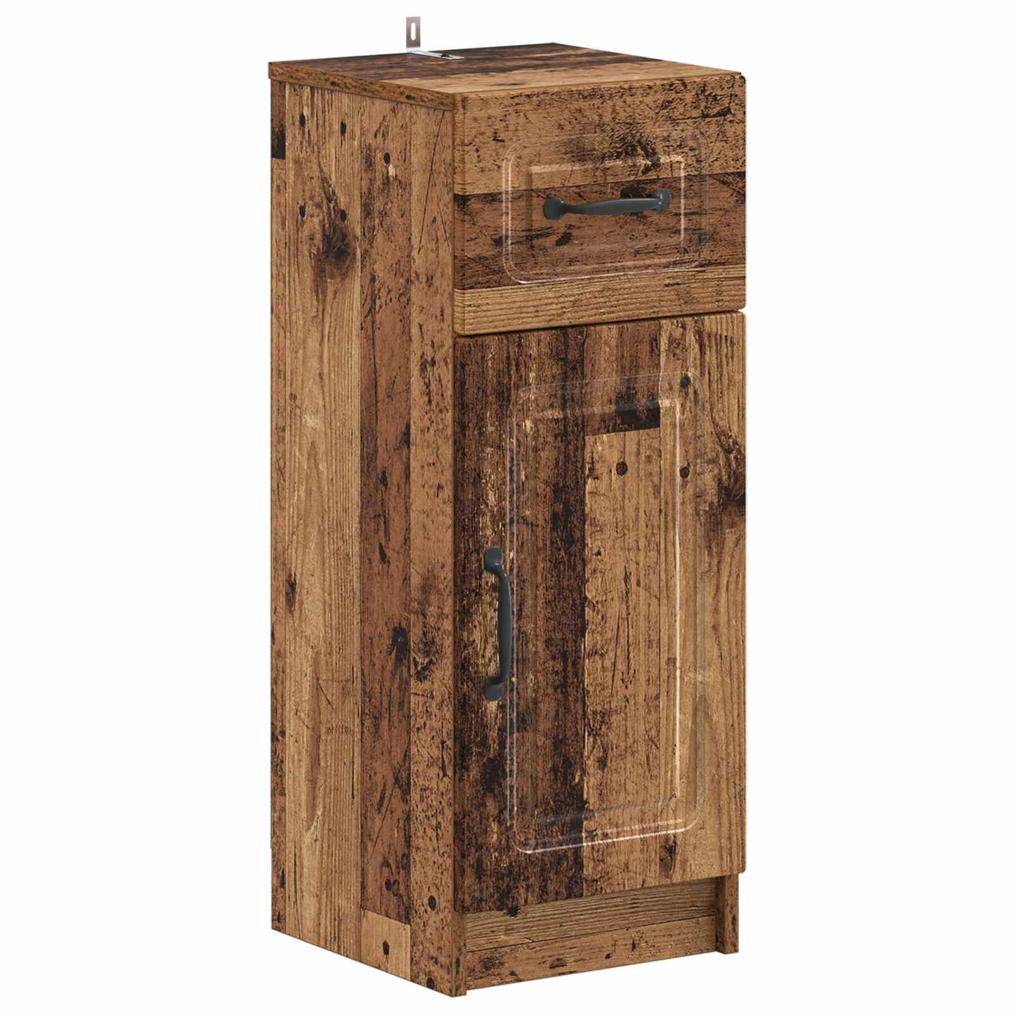 Badkamer Opbergkast UTRECHT Oud hout 30 x 31 x 77 cm