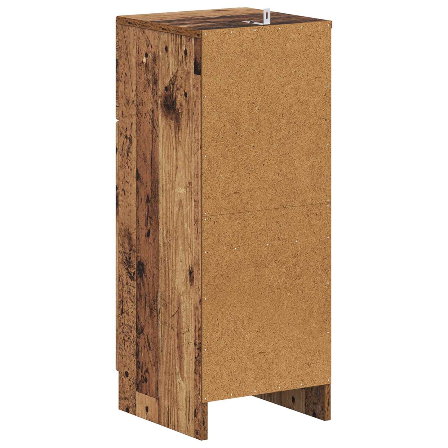 Badkamer Opbergkast UTRECHT Oud hout 30 x 31 x 77 cm
