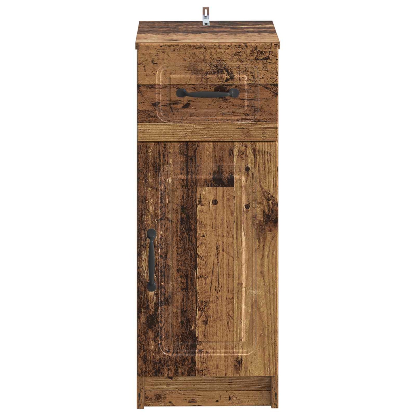 Badkamer Opbergkast UTRECHT Oud hout 30 x 31 x 77 cm
