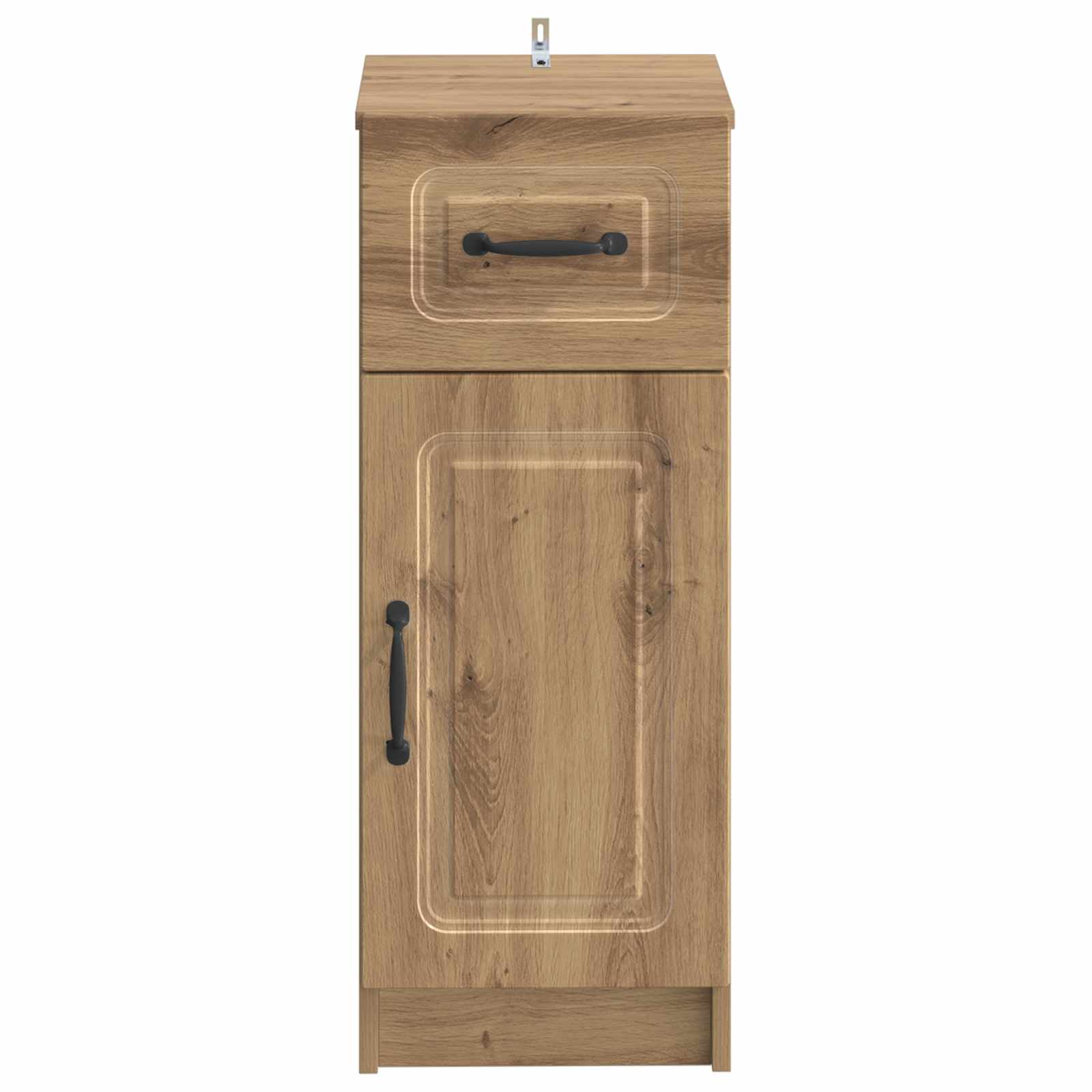 Badkamer Opbergkast UTRECHT Artisanaal eiken 30 x 31 x 77 cm