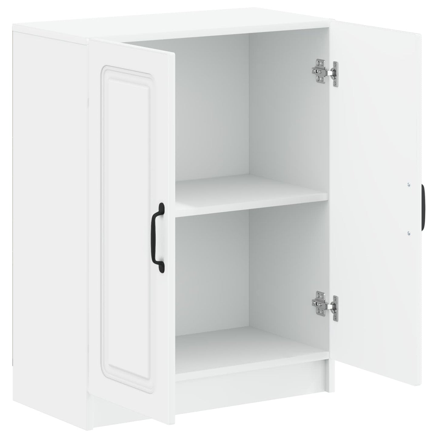 Badkamer Opbergkast UTRECHT Wit 59,5 x 31 x 77 cm Bewerkt hout