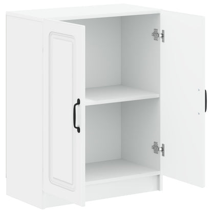 Badkamer Opbergkast UTRECHT Wit 59,5 x 31 x 77 cm Bewerkt hout