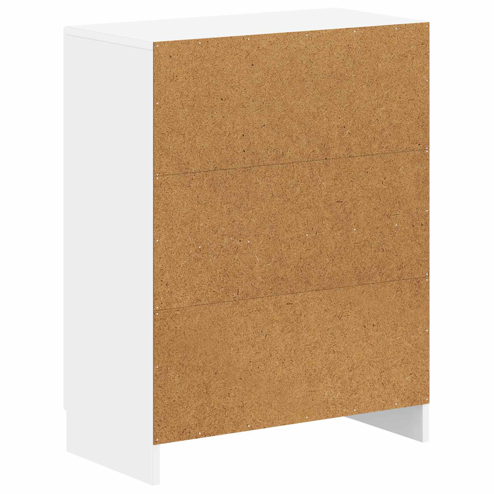 Badkamer Opbergkast UTRECHT Wit 59,5 x 31 x 77 cm Bewerkt hout