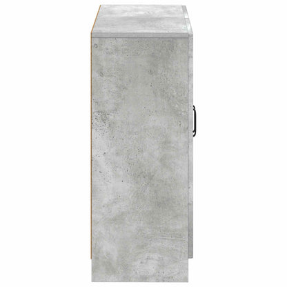 Badkamer Opbergkast UTRECHT Betongrijs 59,5 x 31 x 77 cm
