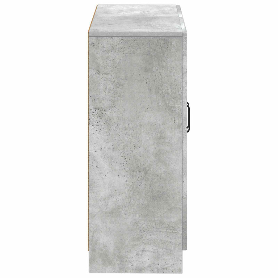 Badkamer Opbergkast UTRECHT Betongrijs 59,5 x 31 x 77 cm