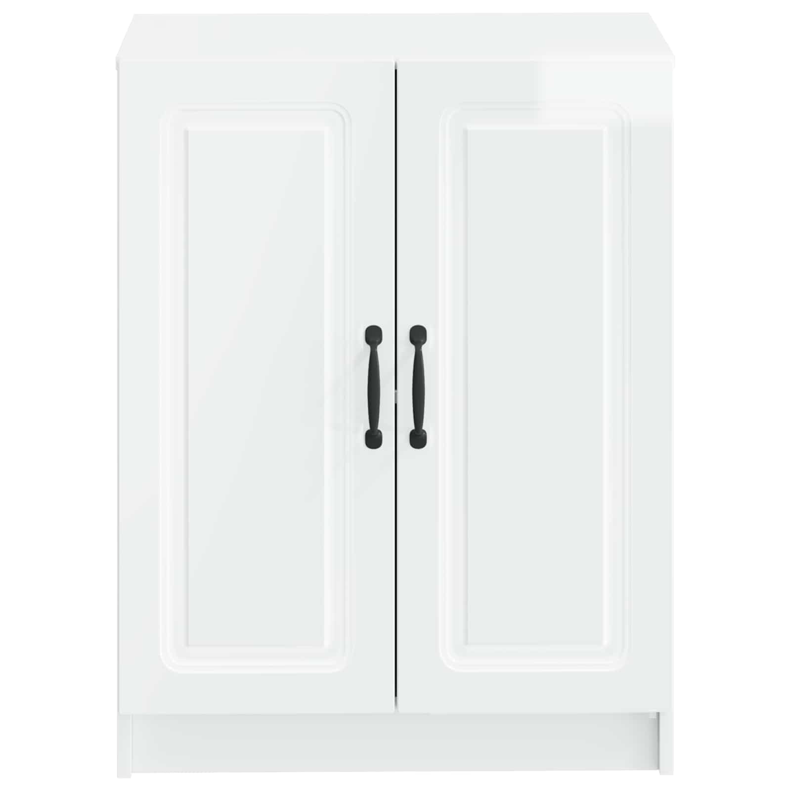 Badkamer Opbergkast UTRECHT Hoogglans Wit 59,5 x 31 x 77 cm