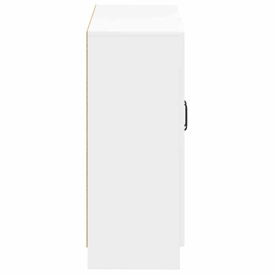 Badkamer Opbergkast UTRECHT Hoogglans Wit 59,5 x 31 x 77 cm