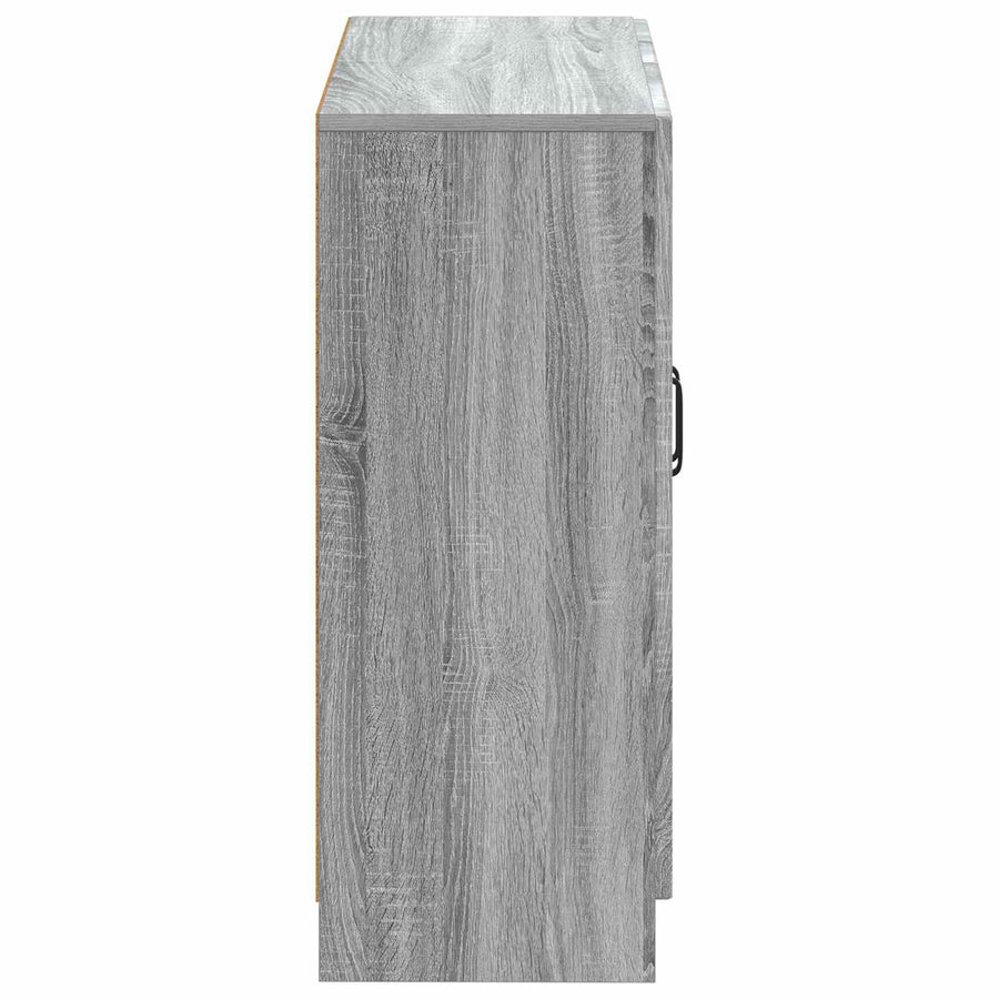 Badkamer Opbergkast UTRECHT Grijs Sonoma 59,5 x 31 x 77 cm