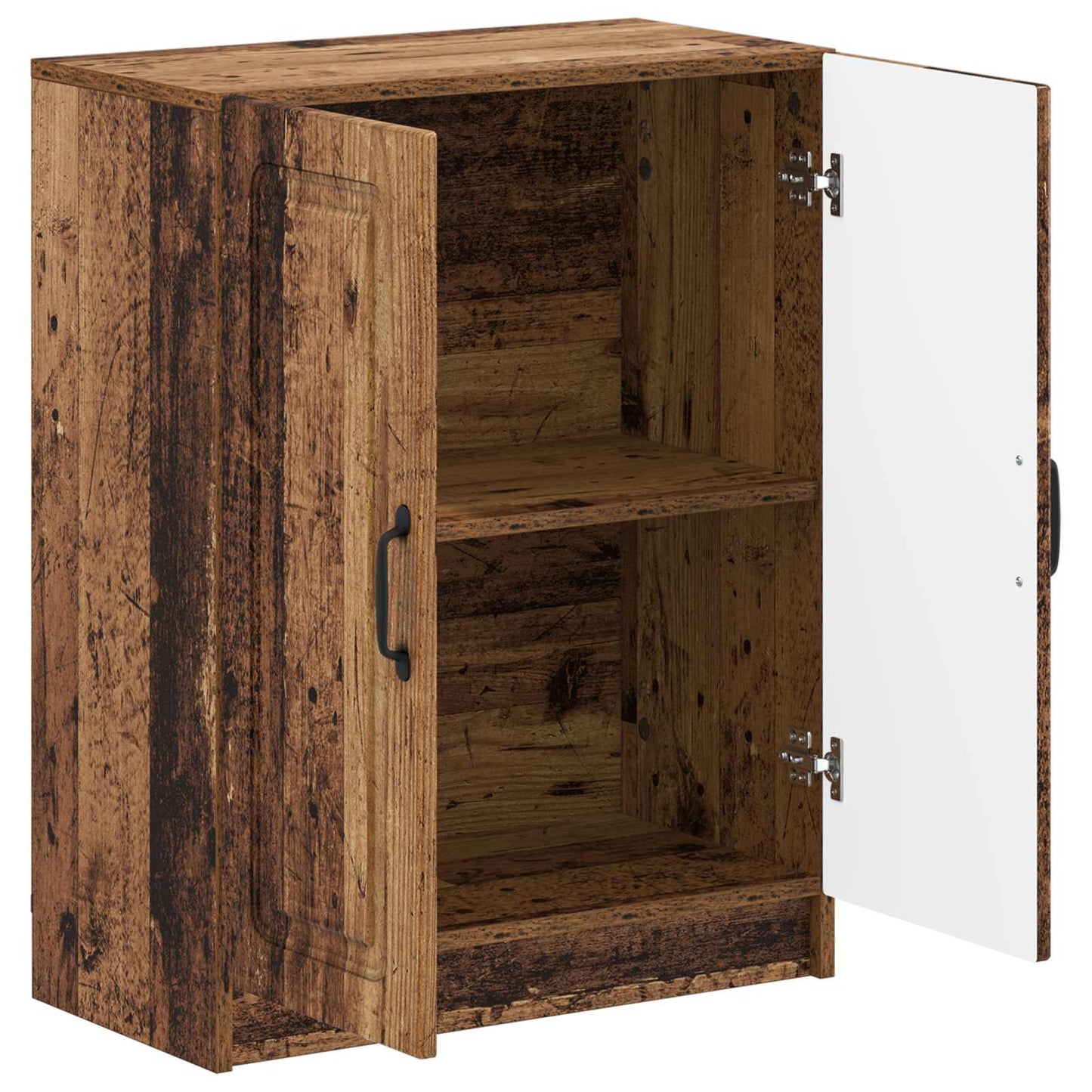 Badkamer Opbergkast UTRECHT Oud hout 59,5 x 31 x 77 cm