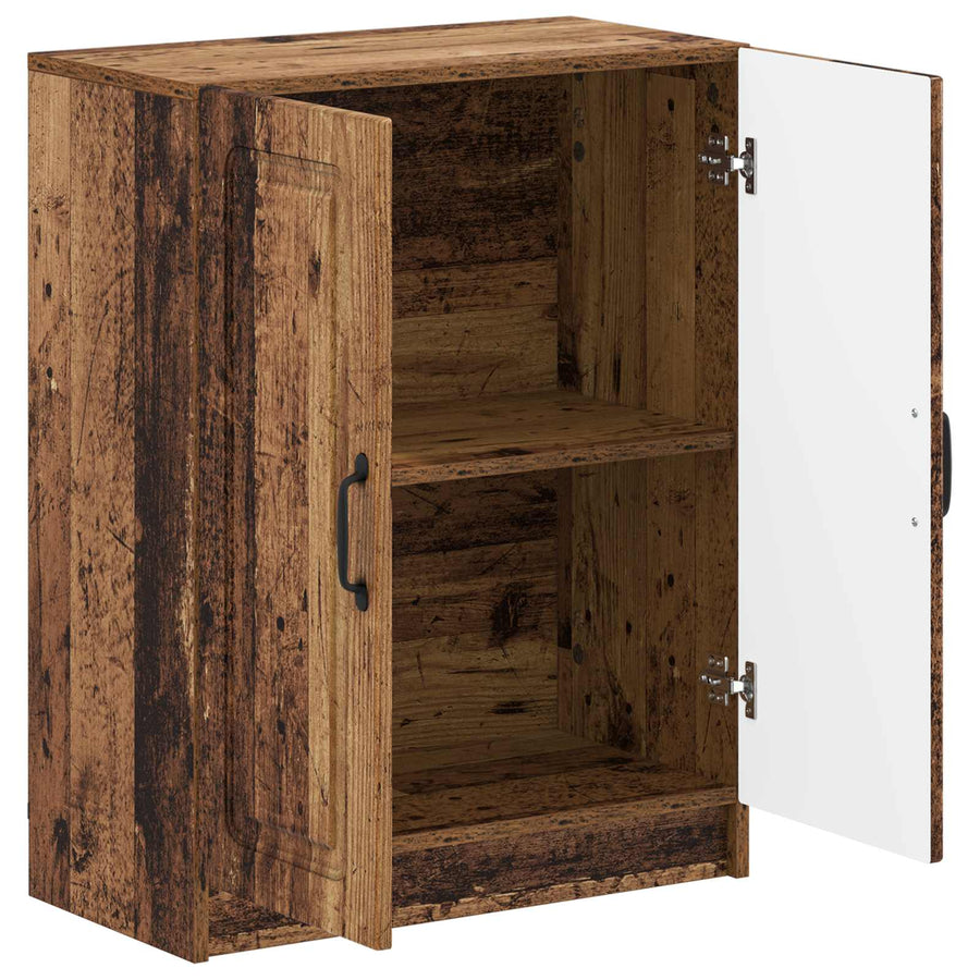Badkamer Opbergkast UTRECHT Oud hout 59,5 x 31 x 77 cm