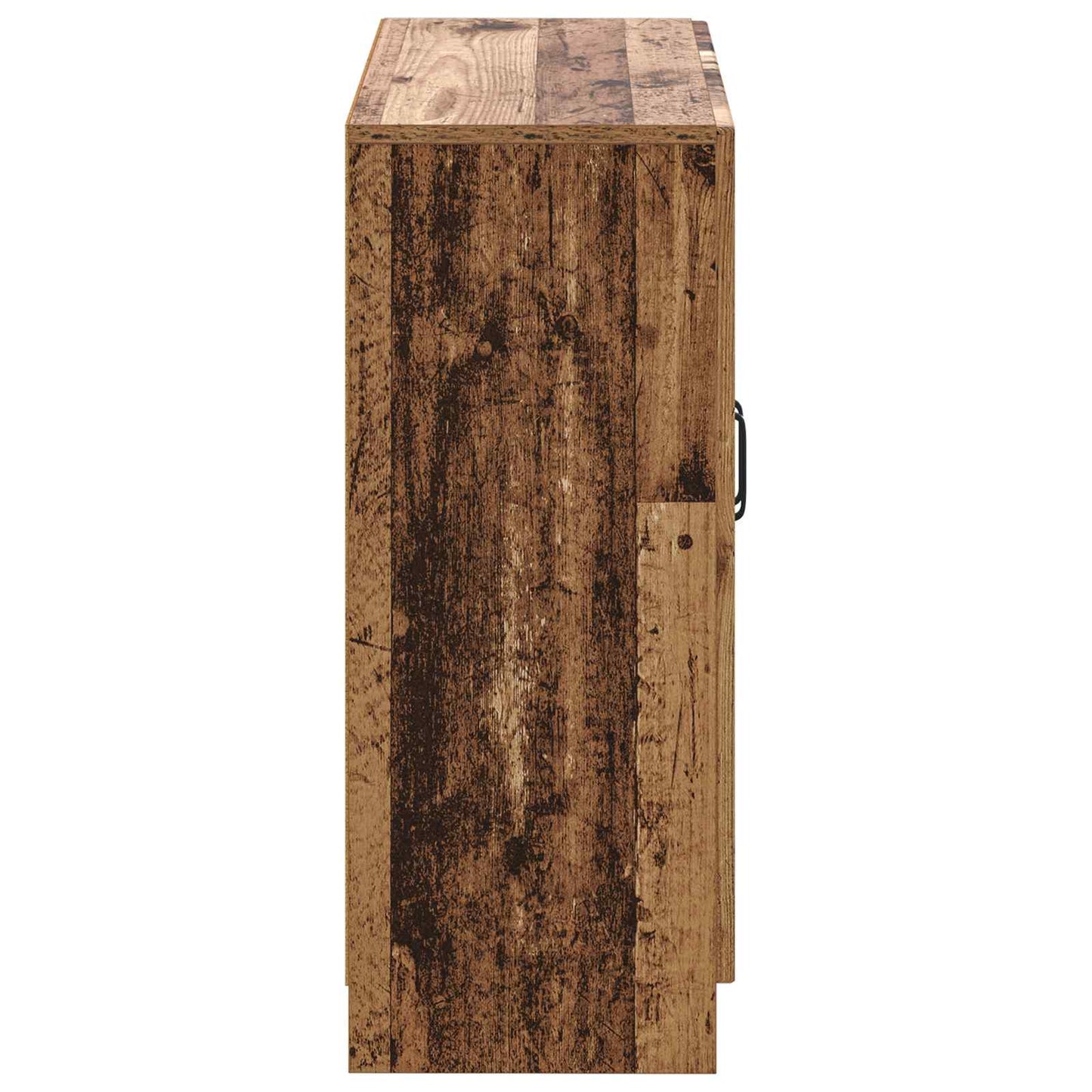 Badkamer Opbergkast UTRECHT Oud hout 59,5 x 31 x 77 cm