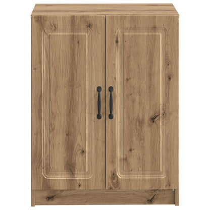 Badkamer Opbergkast UTRECHT Artisanaal eiken 59,5 x 31 x 77 cm