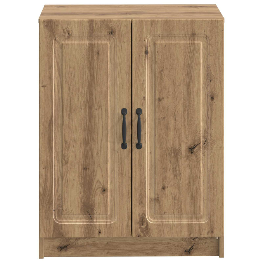 Badkamer Opbergkast UTRECHT Artisanaal eiken 59,5 x 31 x 77 cm