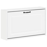 Wand Schoenenkast UTRECHT 71x17x43 cm wit