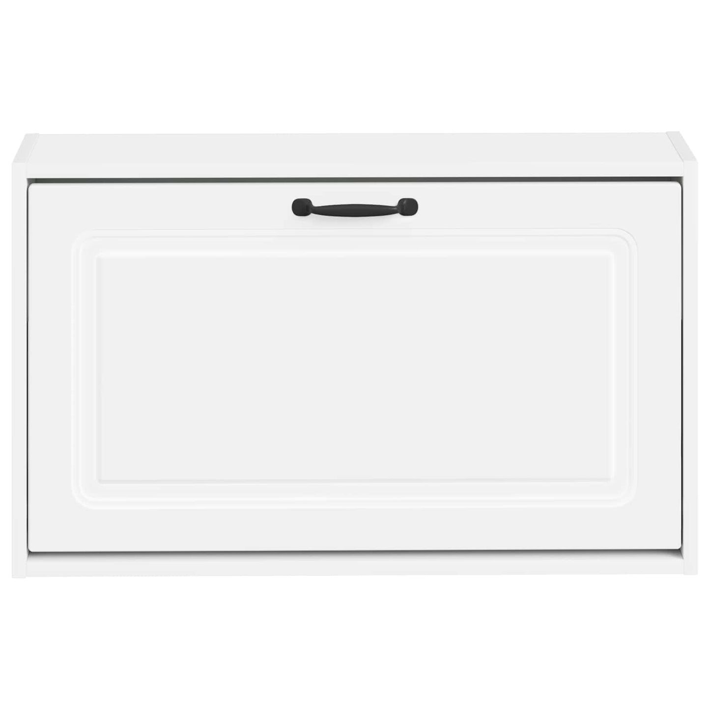 Wandgemonteerde Schoenkast UTRECHT 71 x 17 x 43 cm Bewerkt hout