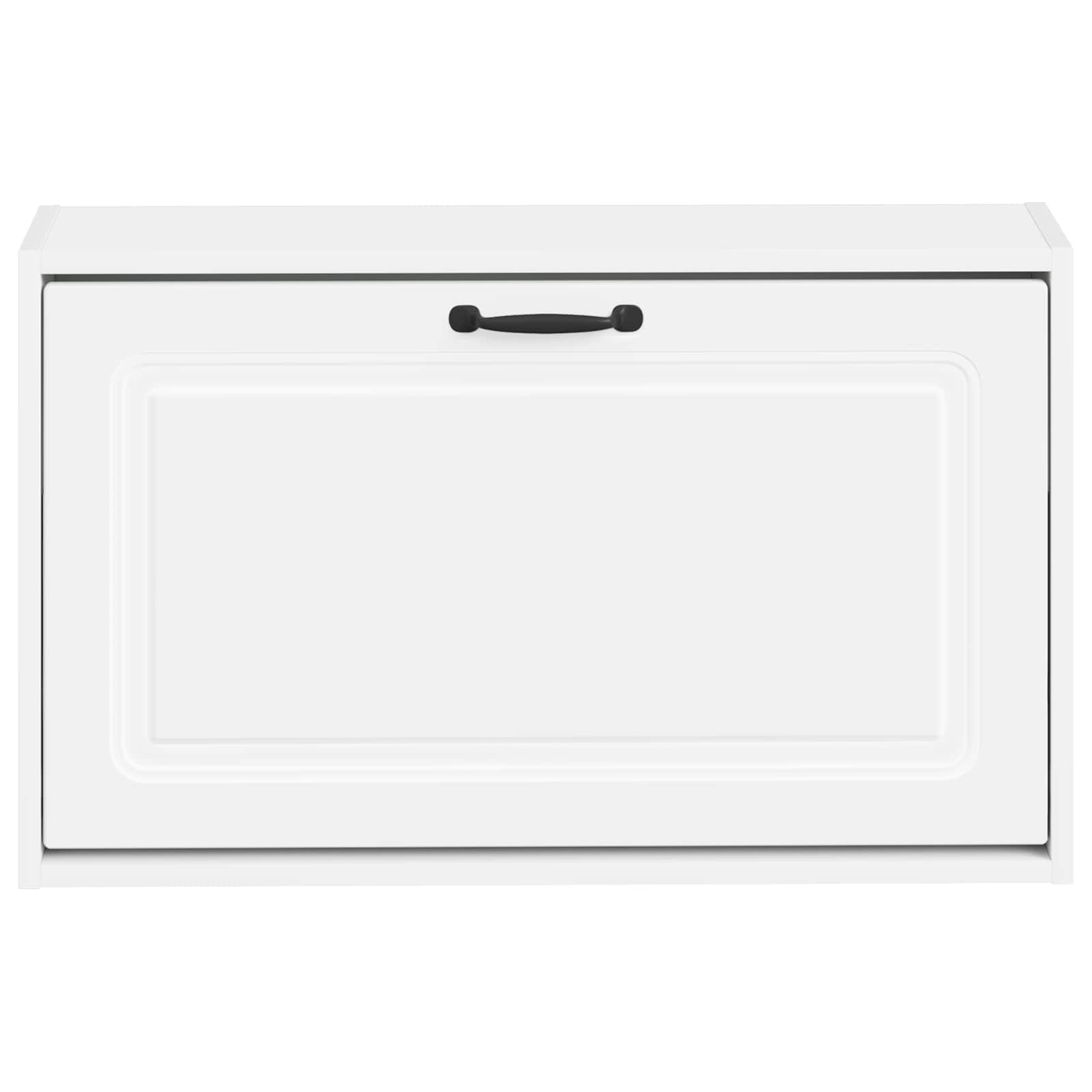 Wandgemonteerde Schoenkast UTRECHT 71 x 17 x 43 cm Bewerkt hout
