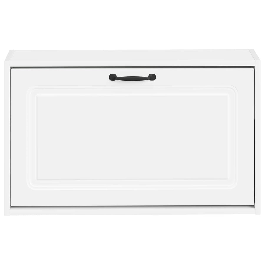 Wandgemonteerde Schoenkast UTRECHT 71 x 17 x 43 cm Bewerkt hout