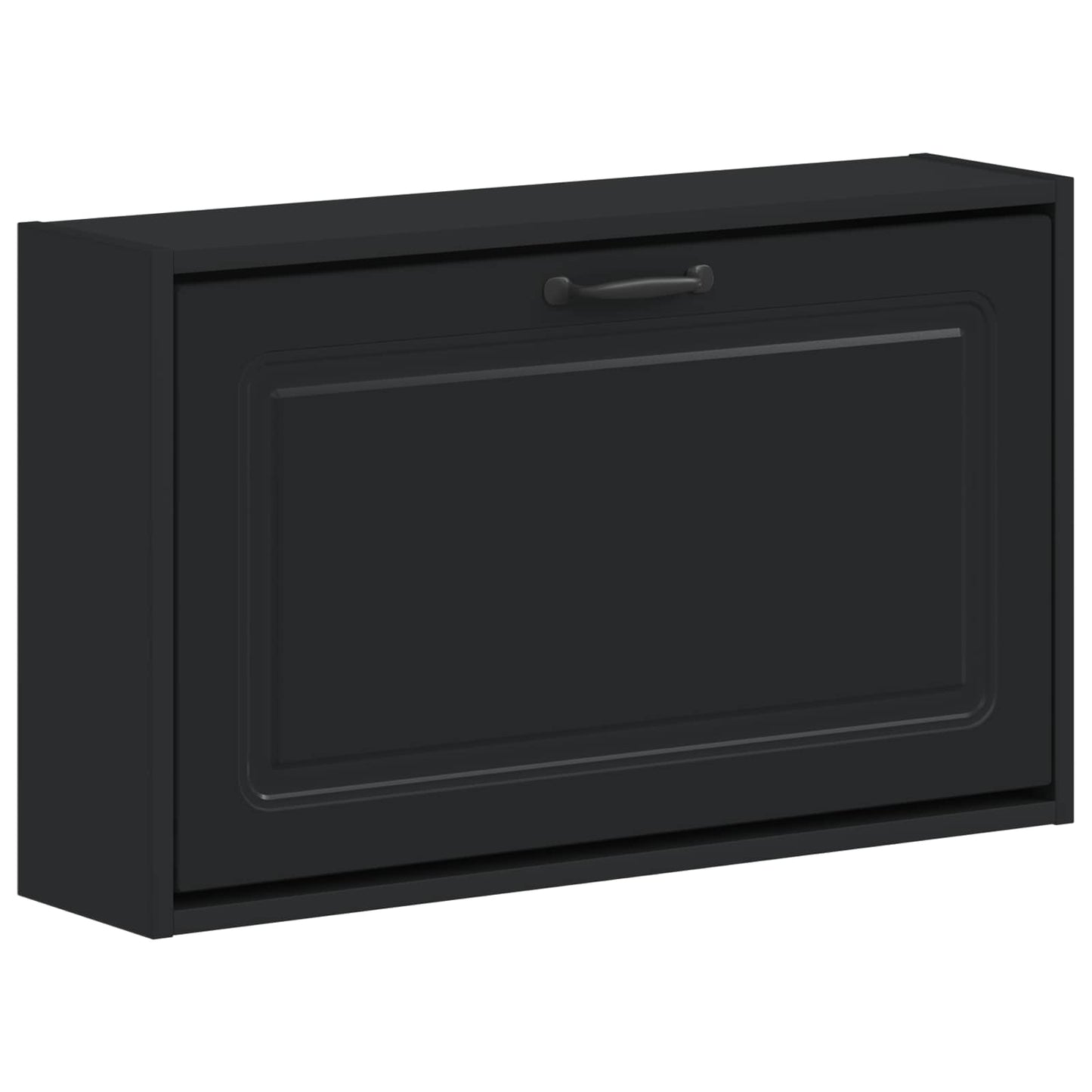 Wandgemonteerde Schoenkast UTRECHT 71 x 17 x 43 cm Bewerkt hout