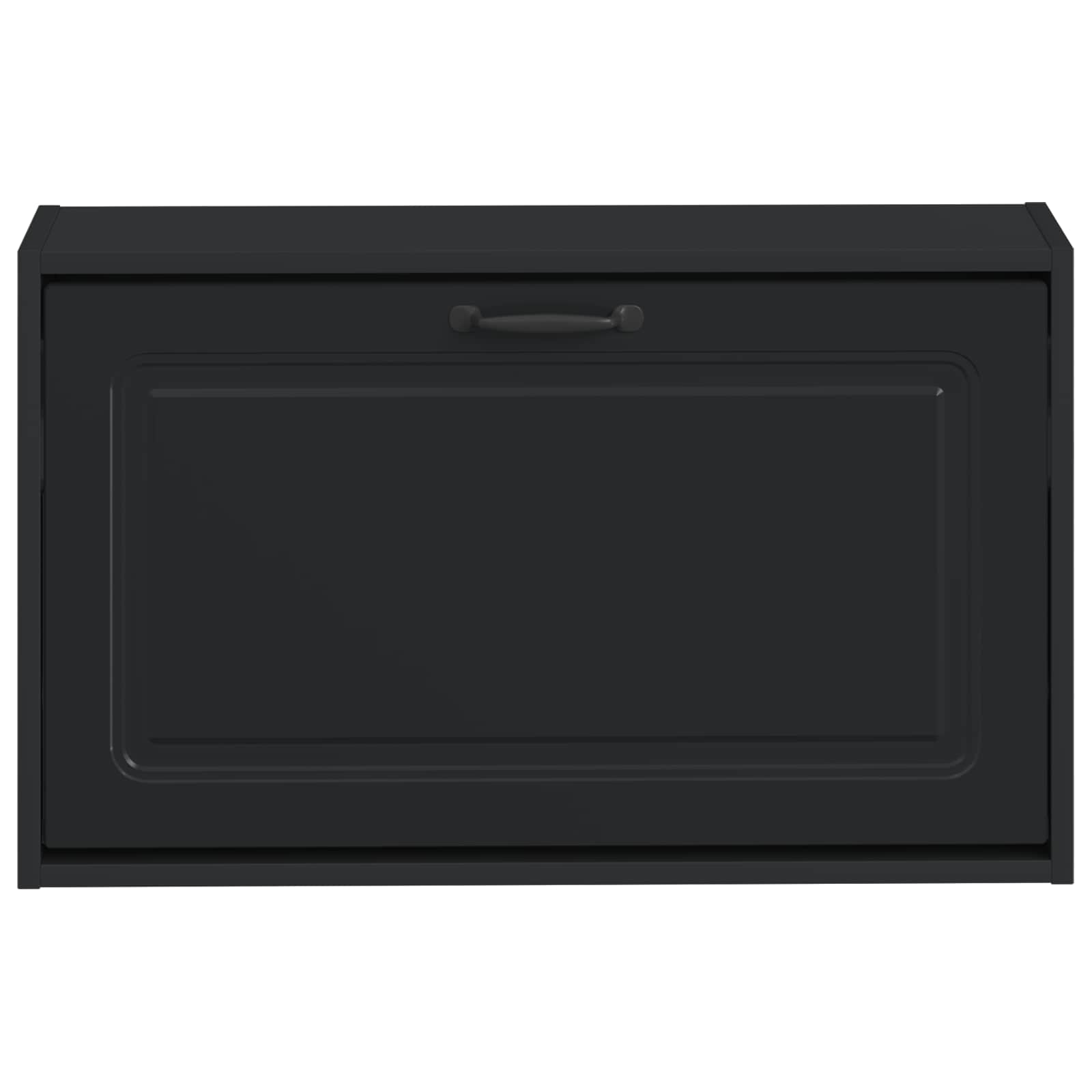 Wandgemonteerde Schoenkast UTRECHT 71 x 17 x 43 cm Bewerkt hout