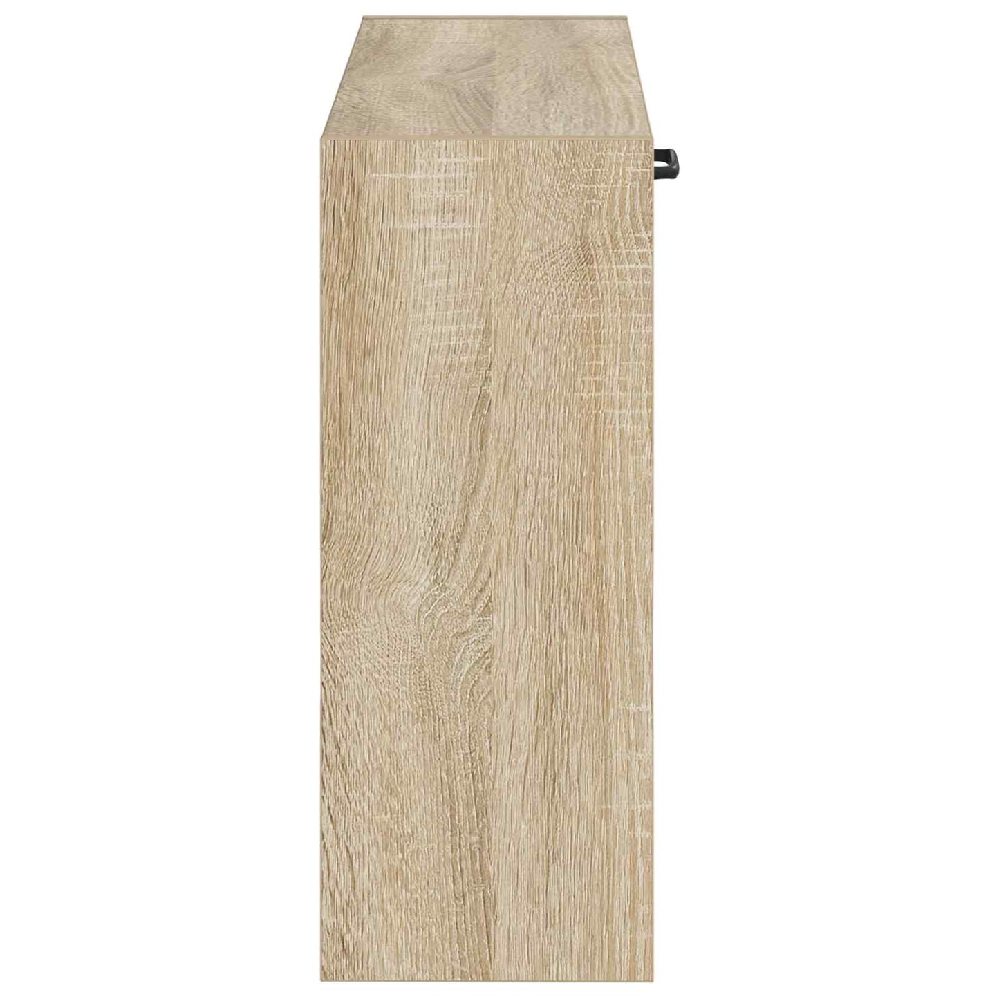 Wandgemonteerde Schoenkast UTRECHT 71 x 17 x 43 cm Bewerkt hout