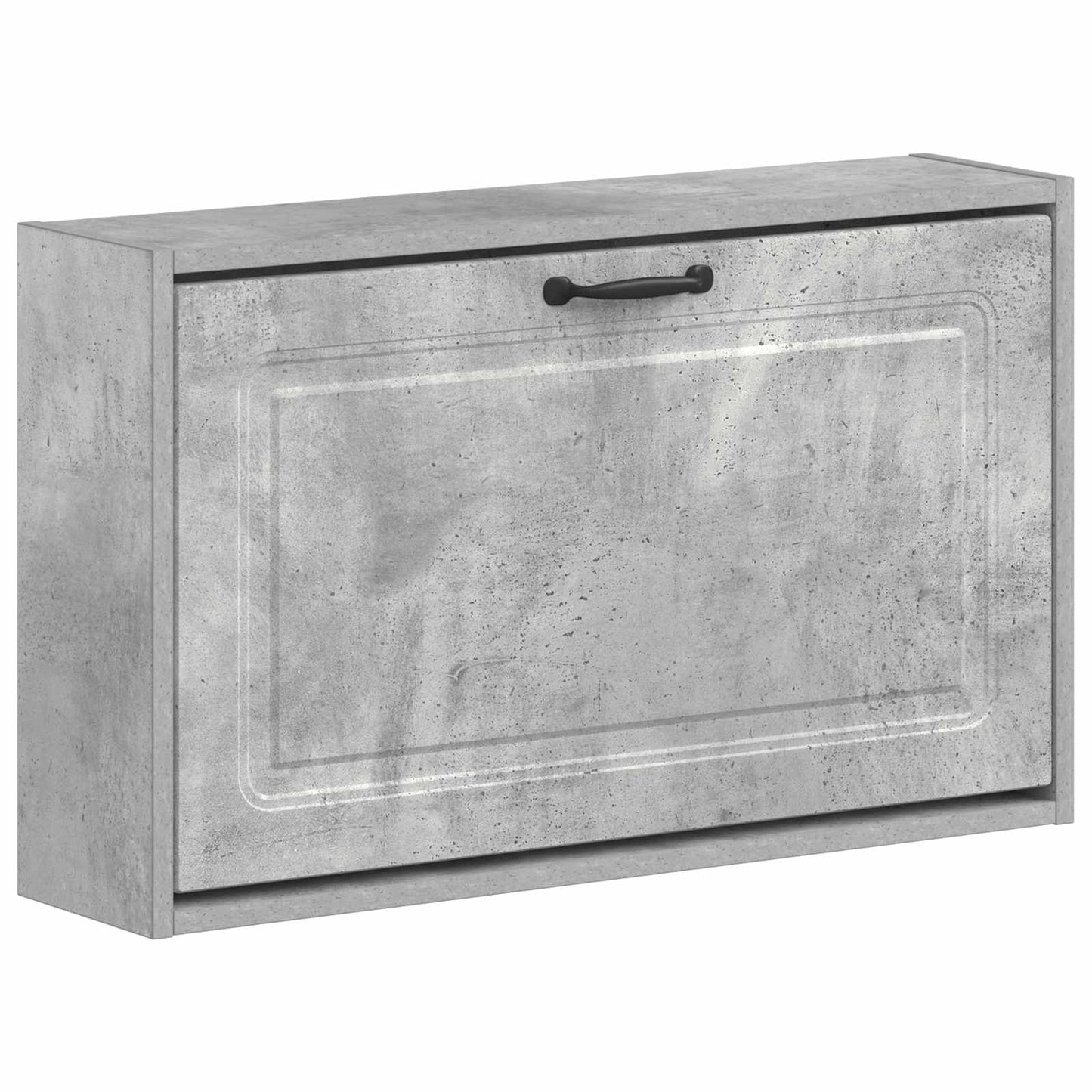 Wandgemonteerde Schoenkast UTRECHT 71 x 17 x 43 cm Bewerkt hout