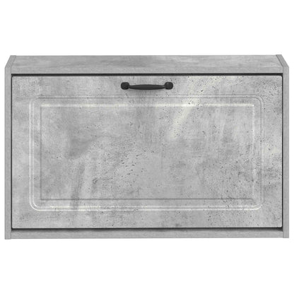 Wandgemonteerde Schoenkast UTRECHT 71 x 17 x 43 cm Bewerkt hout