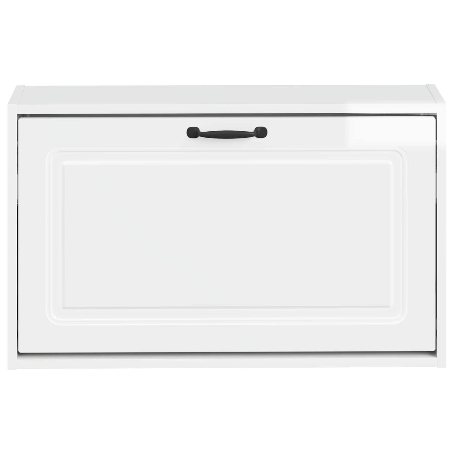 Wandgemonteerde Schoenkast UTRECHT 71 x 17 x 43 cm Bewerkt hout