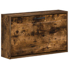 Wandgemonteerde Schoenkast UTRECHT 71 x 17 x 43 cm Bewerkt hout