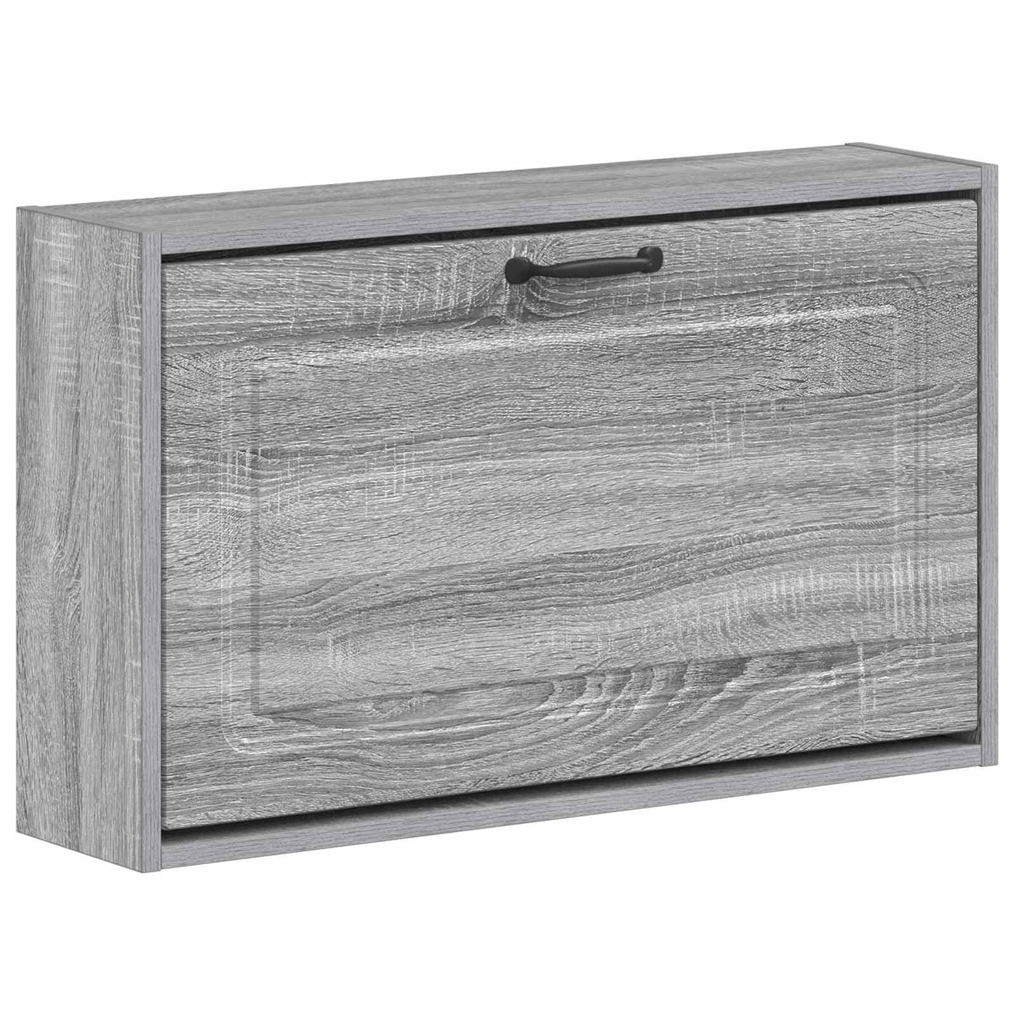 Wandgemonteerde Schoenkast UTRECHT 71 x 17 x 43 cm Bewerkt hout