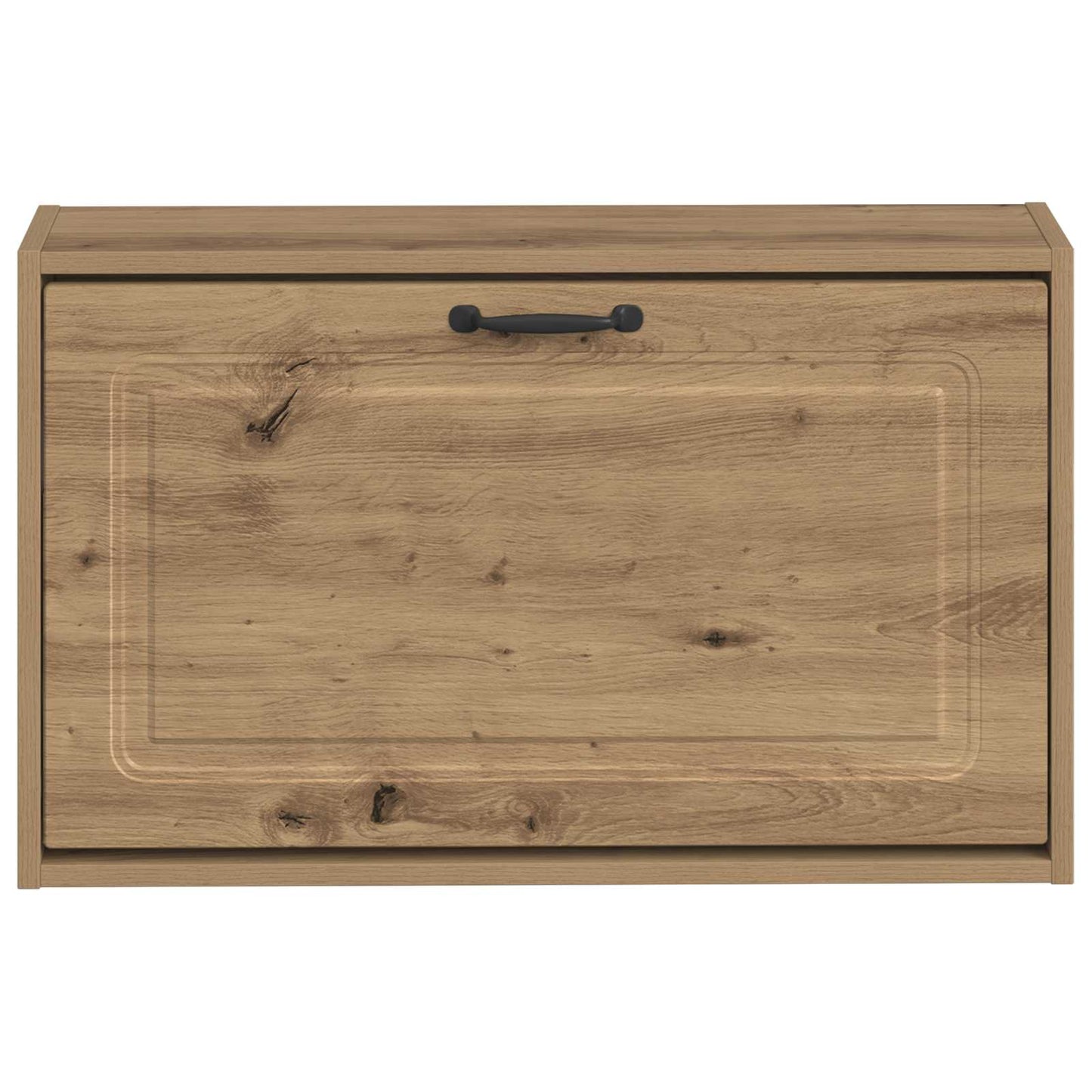 Wandgemonteerde Schoenkast UTRECHT 71 x 17 x 43 cm Bewerkt hout