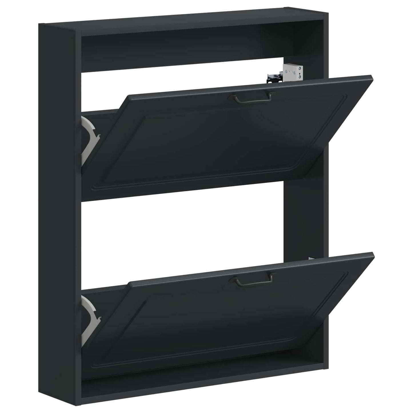 Wandgemonteerde Schoenkast UTRECHT 71 x 17 x 86 cm Bewerkt hout
