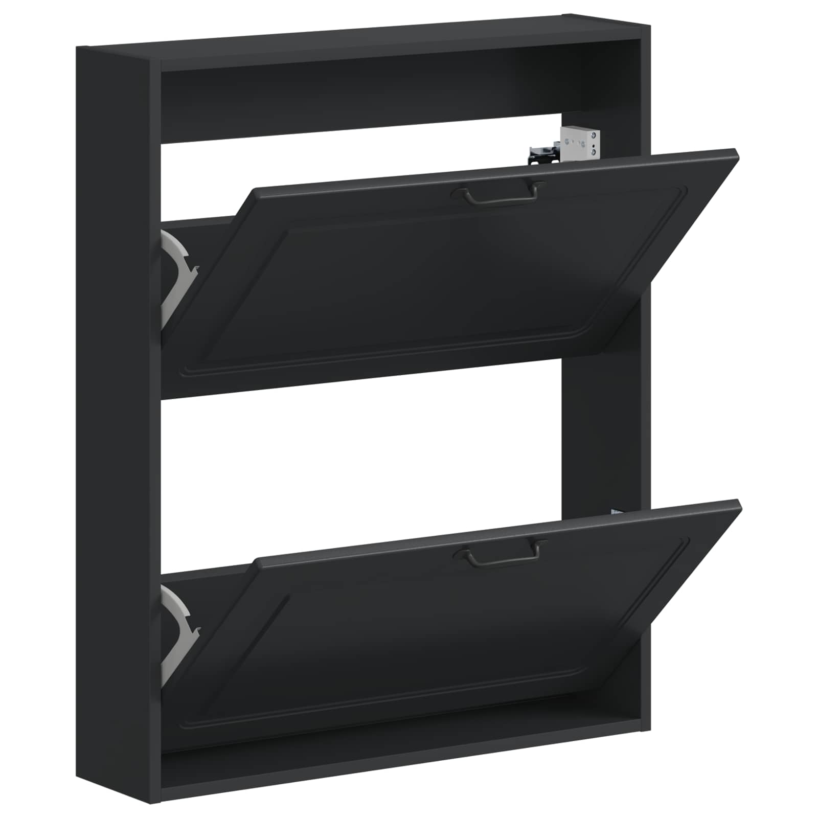Wandgemonteerde Schoenkast UTRECHT 71 x 17 x 86 cm Bewerkt hout