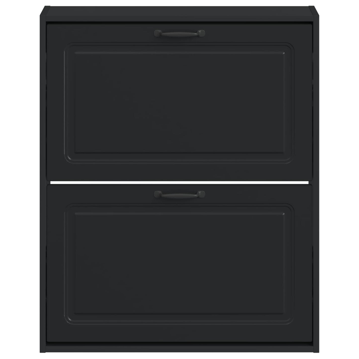 Wandgemonteerde Schoenkast UTRECHT 71 x 17 x 86 cm Bewerkt hout