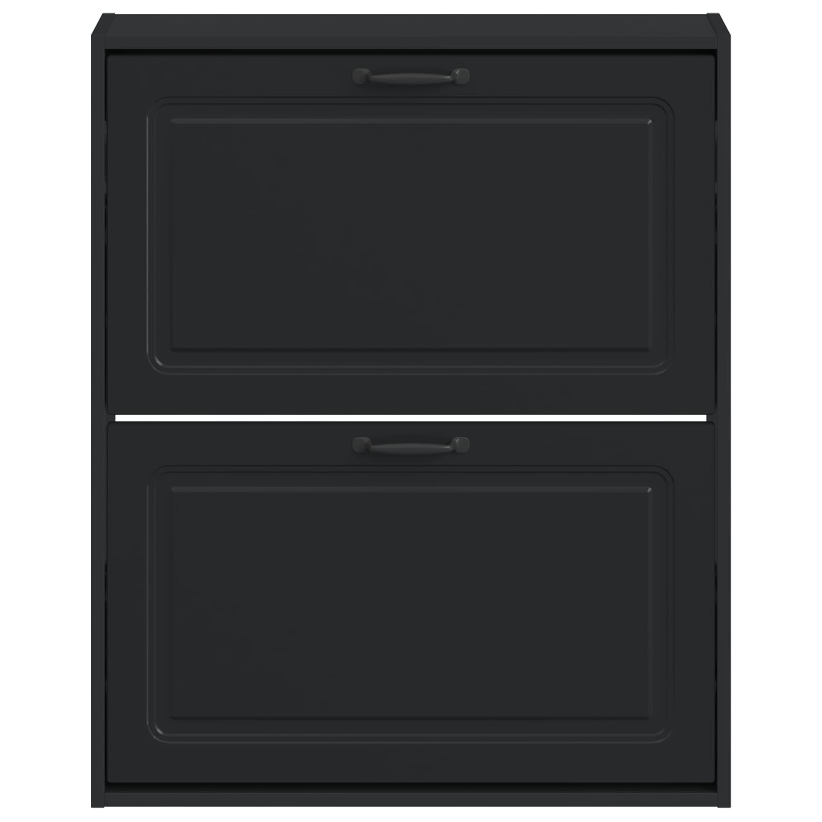 Wandgemonteerde Schoenkast UTRECHT 71 x 17 x 86 cm Bewerkt hout