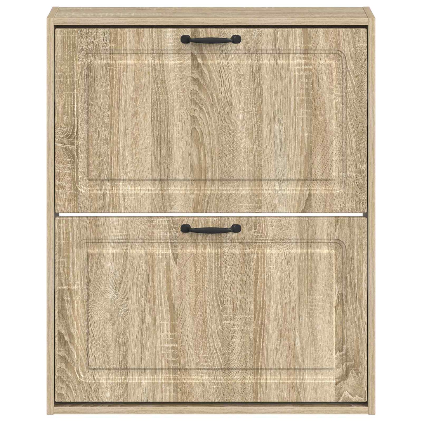Wandgemonteerde Schoenkast UTRECHT 71 x 17 x 86 cm Bewerkt hout
