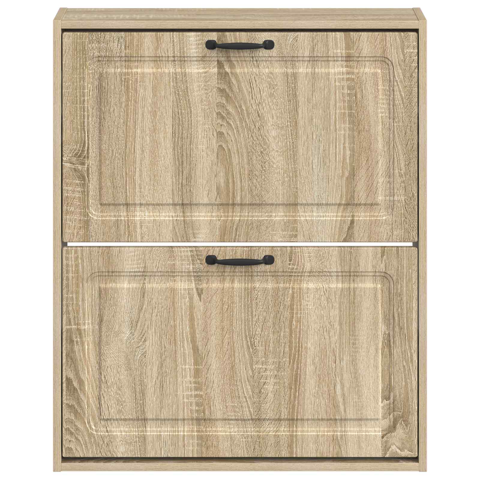 Wandgemonteerde Schoenkast UTRECHT 71 x 17 x 86 cm Bewerkt hout