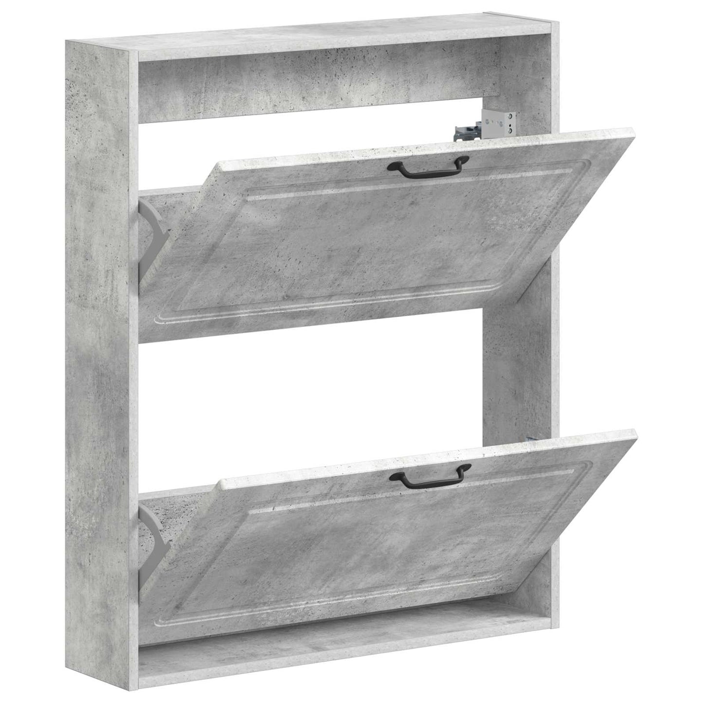 Wandgemonteerde Schoenkast UTRECHT 71 x 17 x 86 cm Bewerkt hout