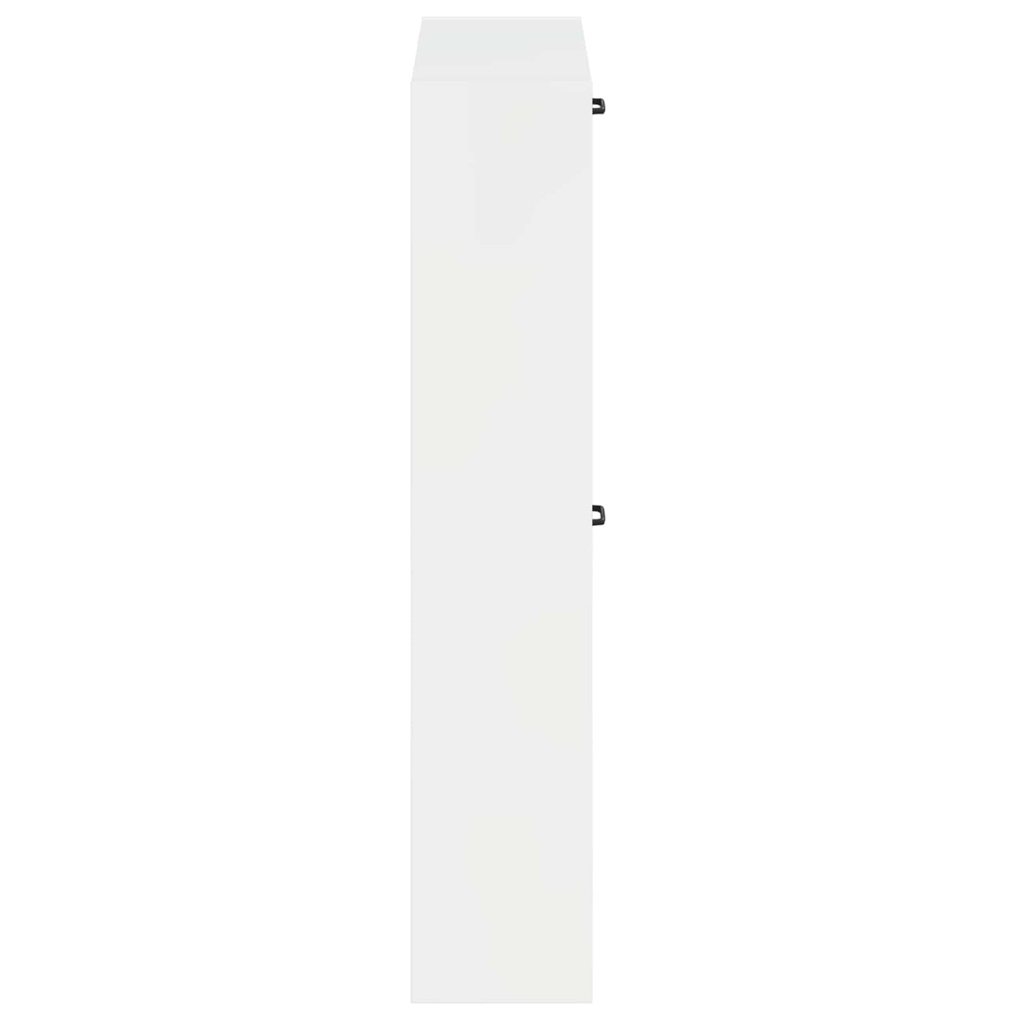 Wandgemonteerde Schoenkast UTRECHT 71 x 17 x 86 cm Bewerkt hout