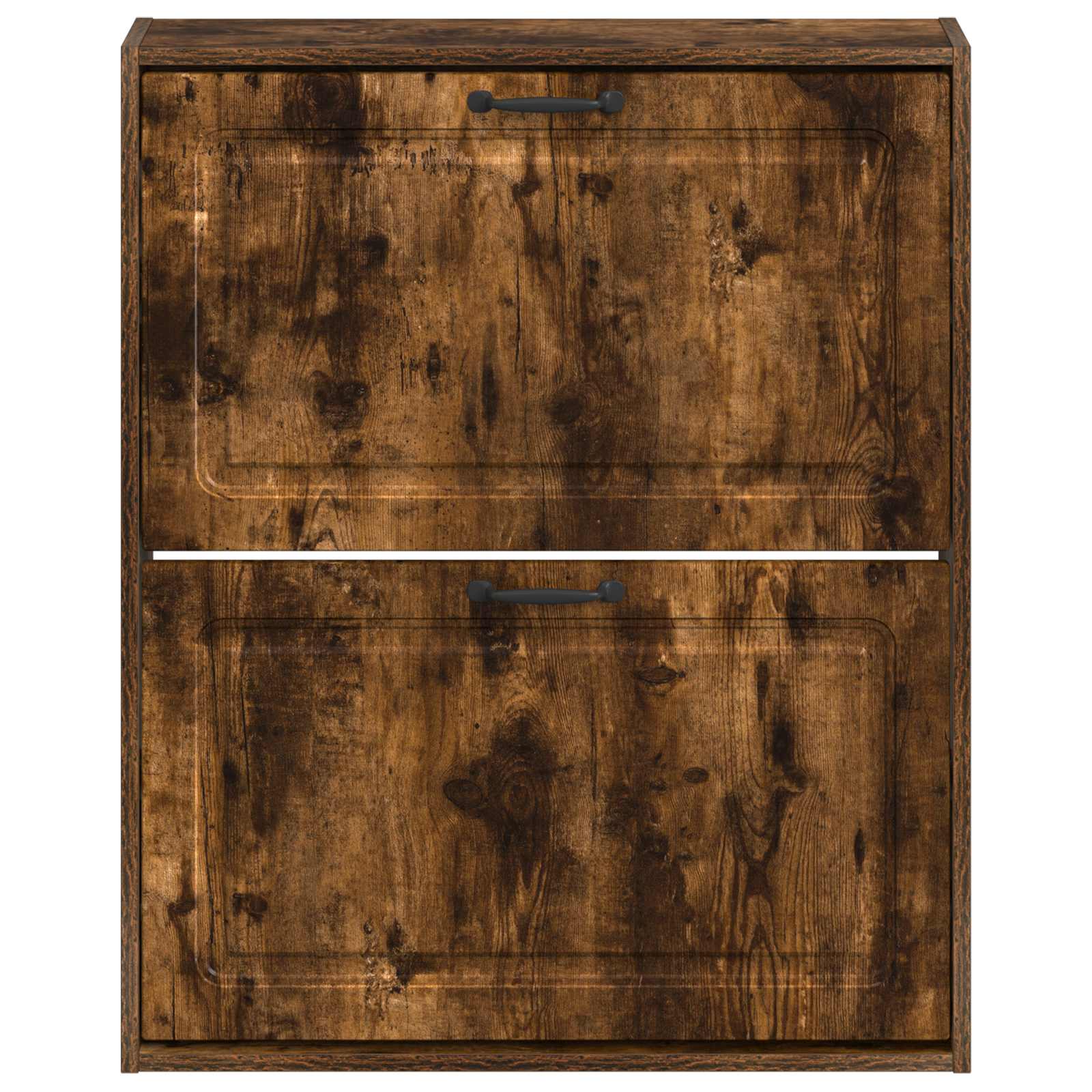 Wandgemonteerde Schoenkast UTRECHT 71 x 17 x 86 cm Bewerkt hout