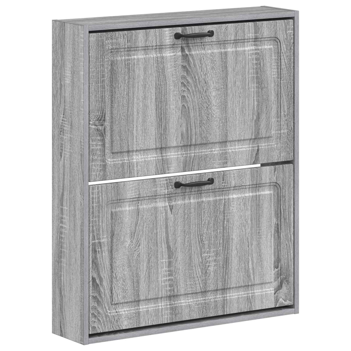Wandgemonteerde Schoenkast UTRECHT 71 x 17 x 86 cm Bewerkt hout