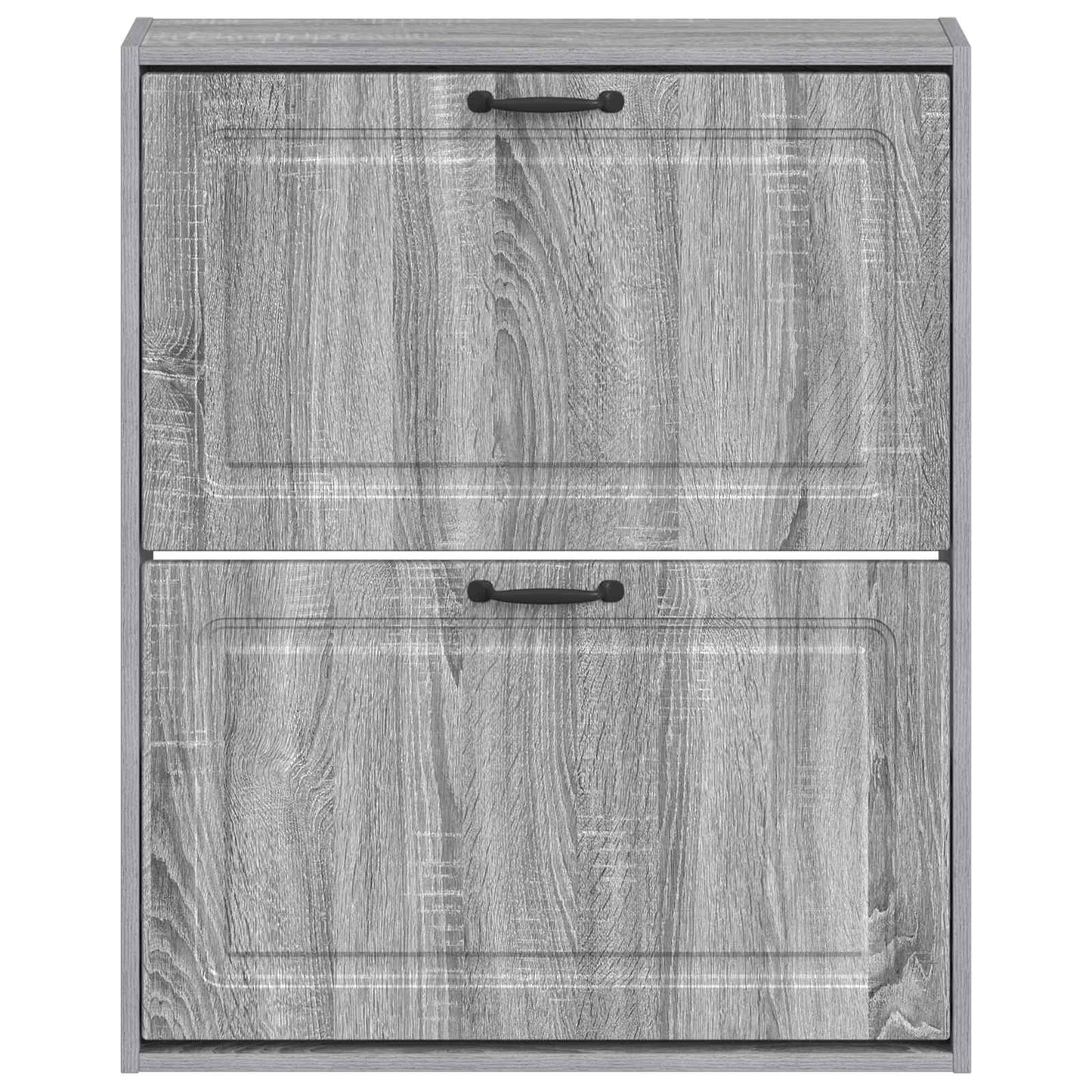 Wandgemonteerde Schoenkast UTRECHT 71 x 17 x 86 cm Bewerkt hout