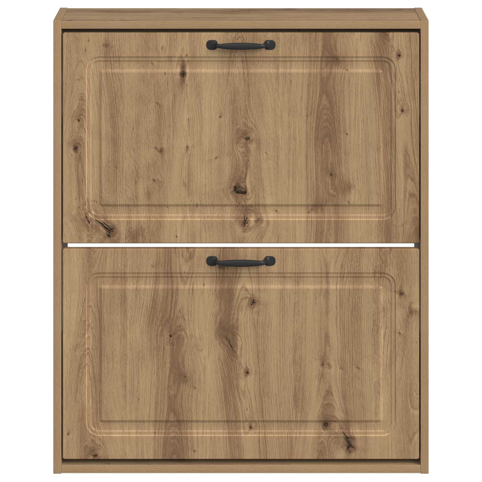 Wandgemonteerde Schoenkast UTRECHT 71 x 17 x 86 cm Bewerkt hout
