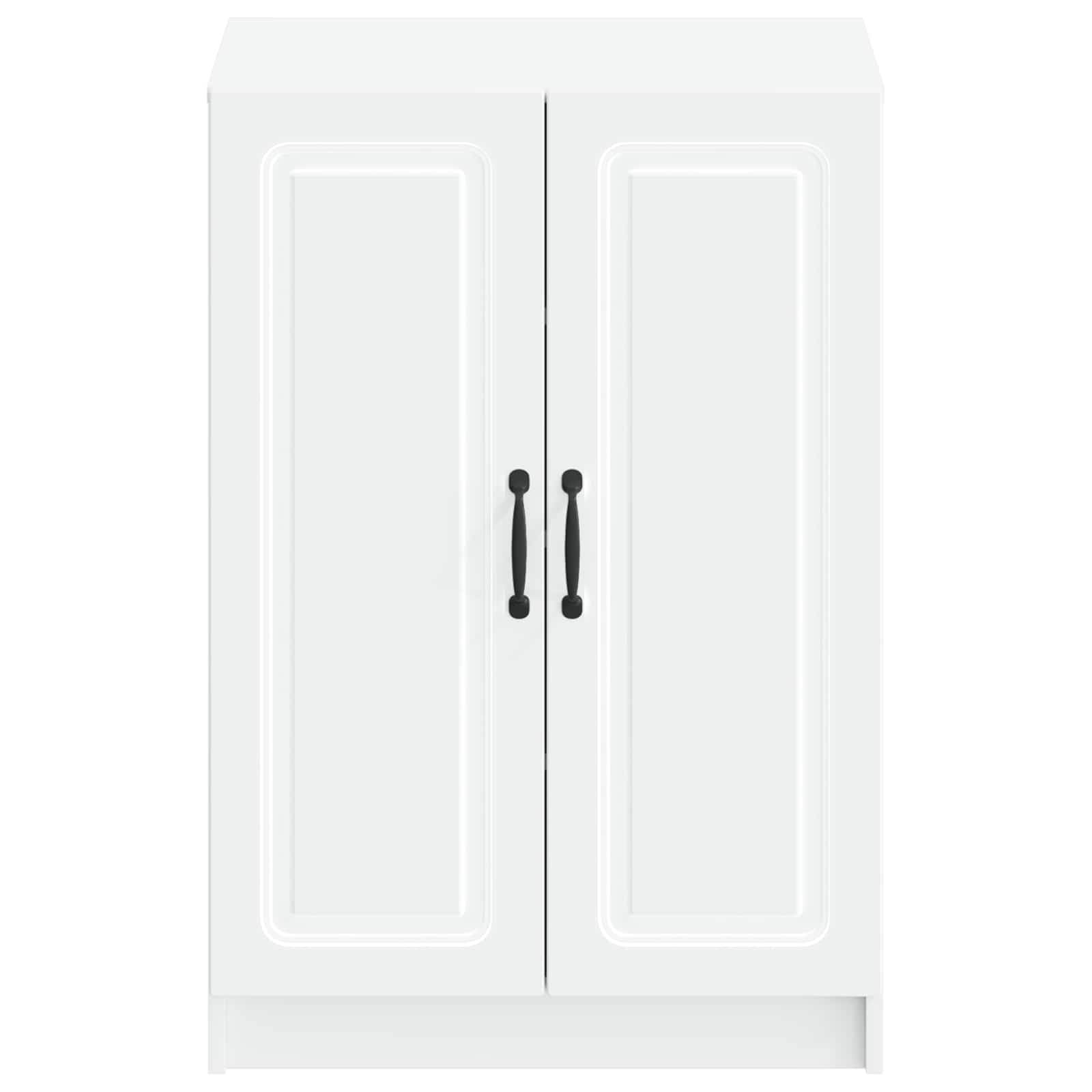 Schoenenkast UTRECHT 59,5 x 39,5 x 87 cm Bewerkt hout Wit