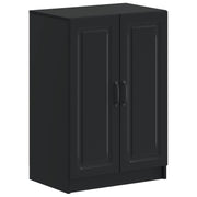 Schoenenkast Utrecht 59,5x39,5x87 cm zwart bewerkt hout