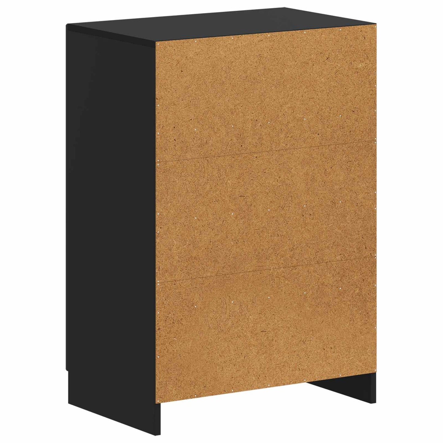 Schoenenkast UTRECHT 59,5 x 39,5 x 87 cm Bewerkt hout Zwart