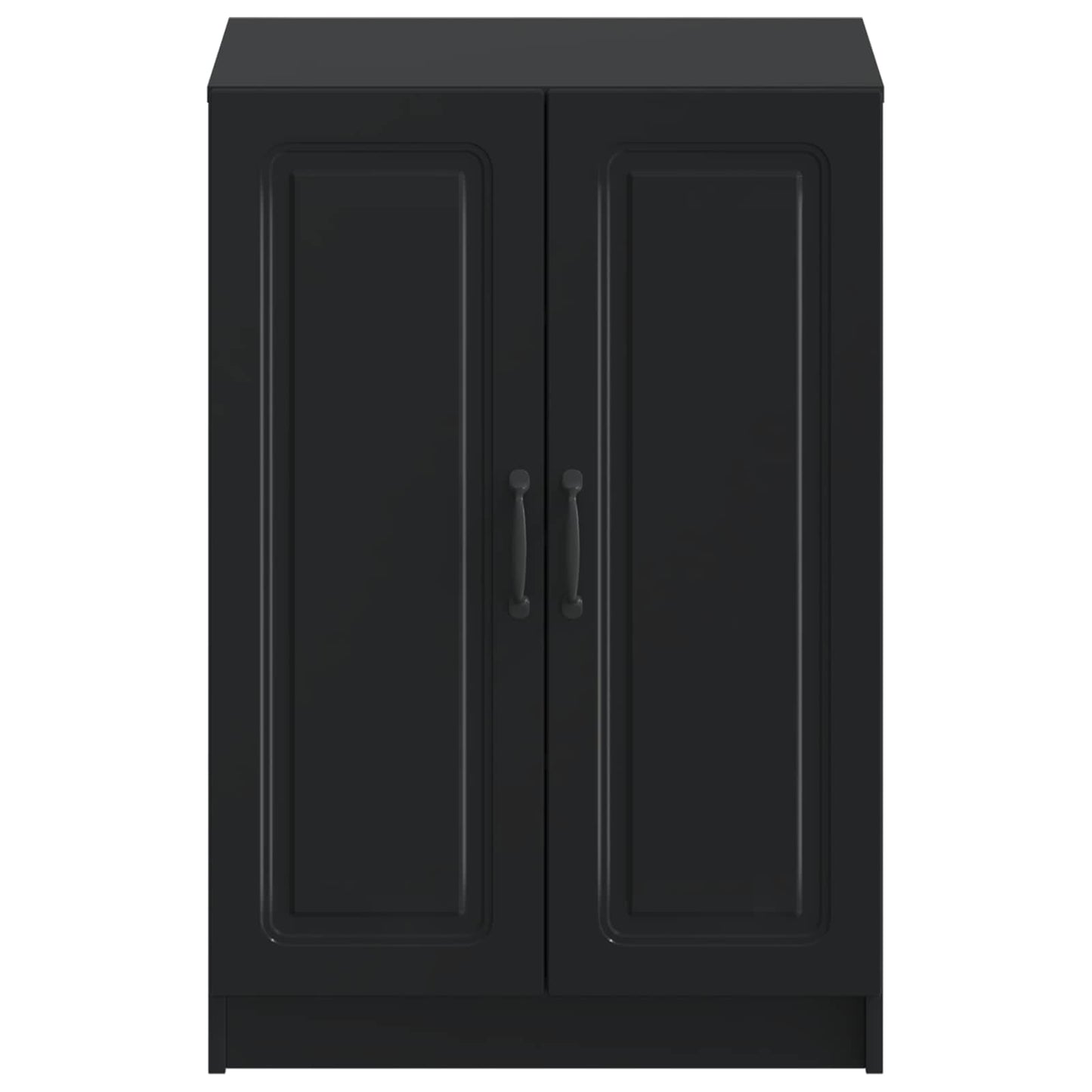 Schoenenkast UTRECHT 59,5 x 39,5 x 87 cm Bewerkt hout Zwart