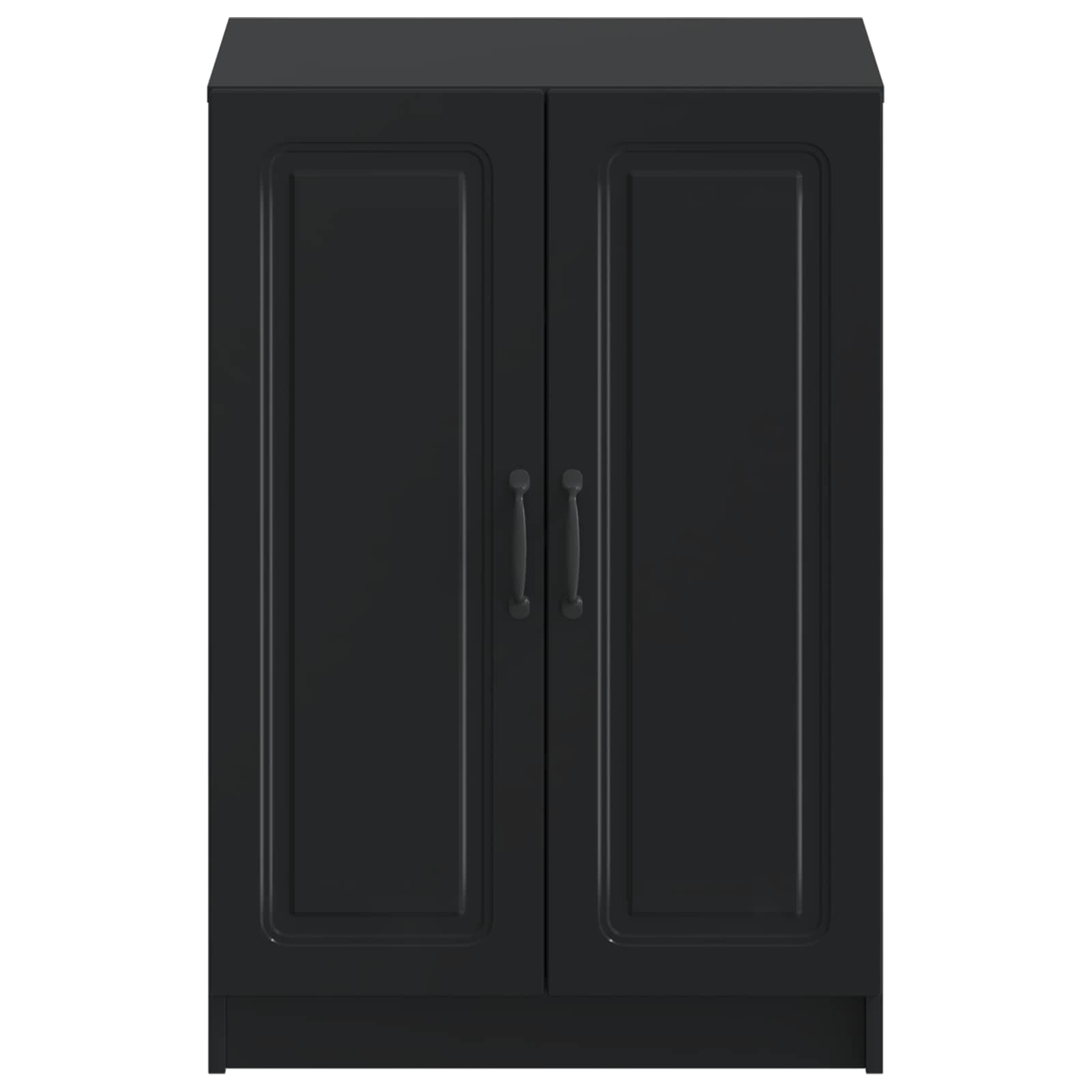 Schoenenkast UTRECHT 59,5 x 39,5 x 87 cm Bewerkt hout Zwart