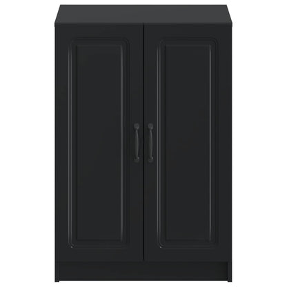 Schoenenkast UTRECHT 59,5 x 39,5 x 87 cm Bewerkt hout Zwart